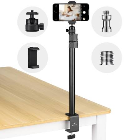K&F Concept KF5219 - statyw biurkowy z uchwytem do smartfona